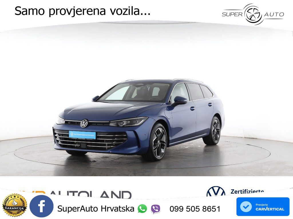 Volkswagen Passat Variant 1.5 TSI (272 KS) eHybrid DSG Elegance LED+GR SJED+ACC