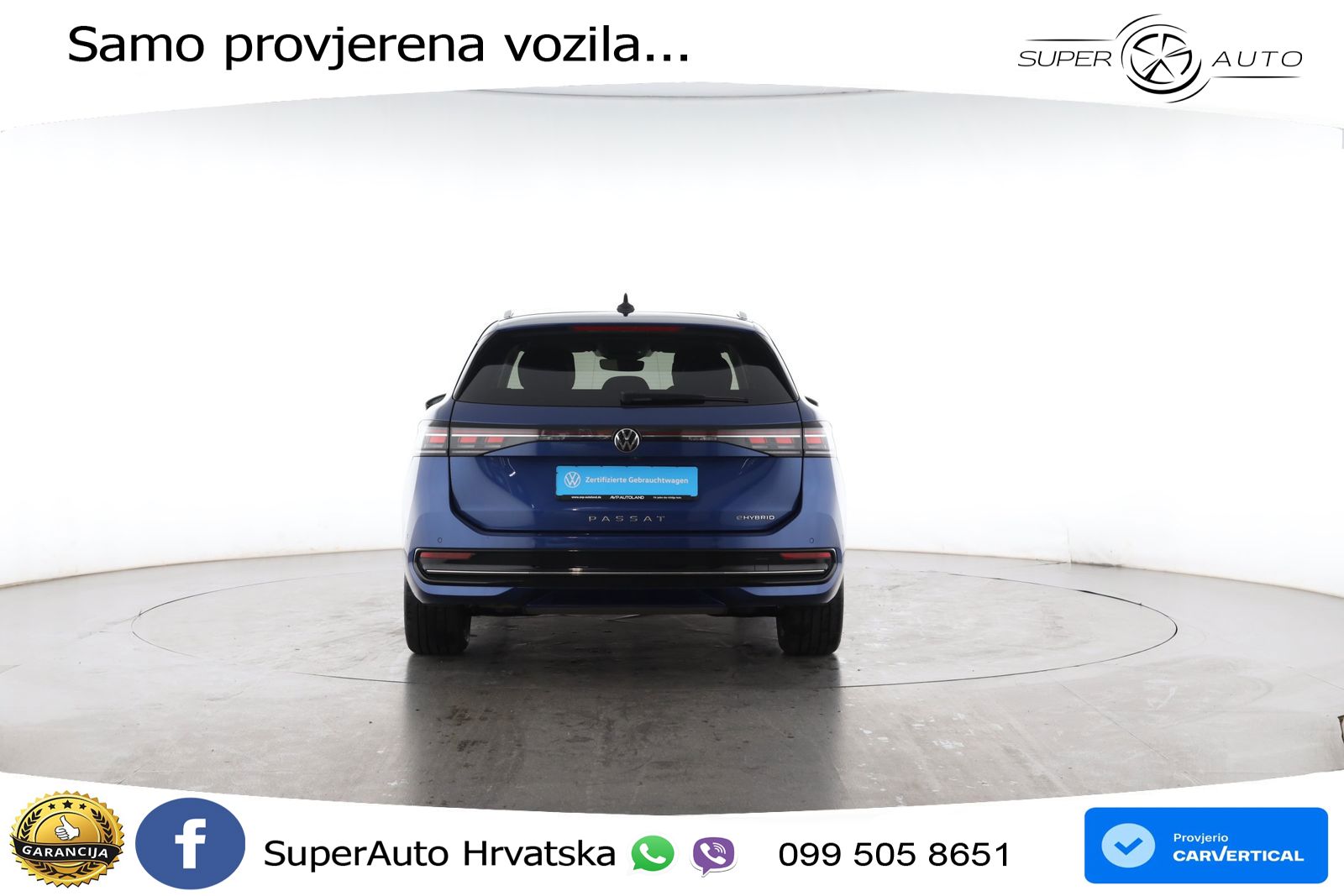 Volkswagen Passat Variant 1.5 TSI (272 KS) eHybrid DSG Elegance LED+GR SJED+ACC