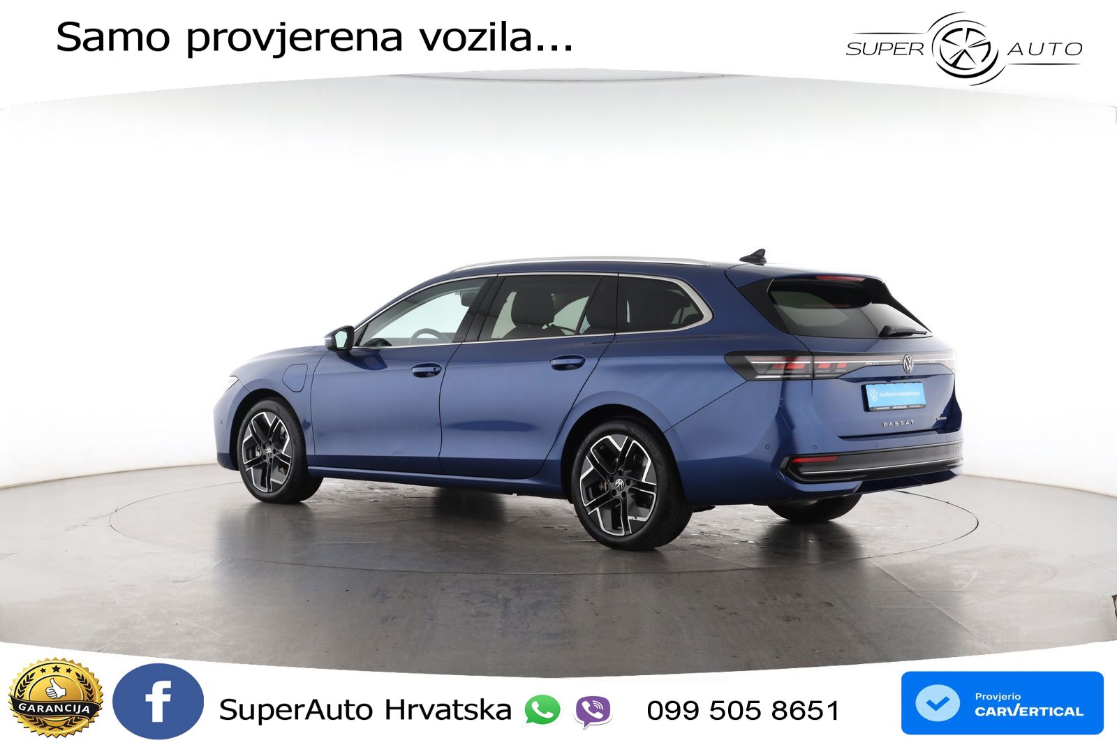Volkswagen Passat Variant 1.5 TSI (272 KS) eHybrid DSG Elegance LED+GR SJED+ACC