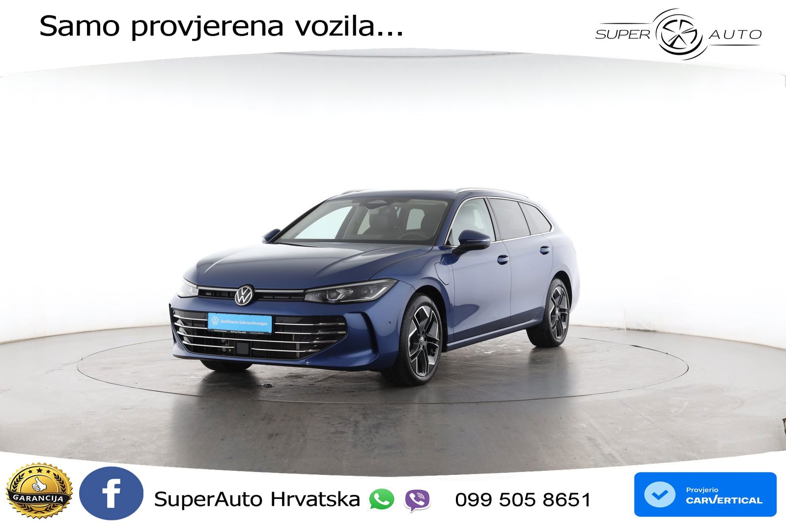 Volkswagen Passat Variant 1.5 TSI (272 KS) eHybrid DSG Elegance LED+GR SJED+ACC