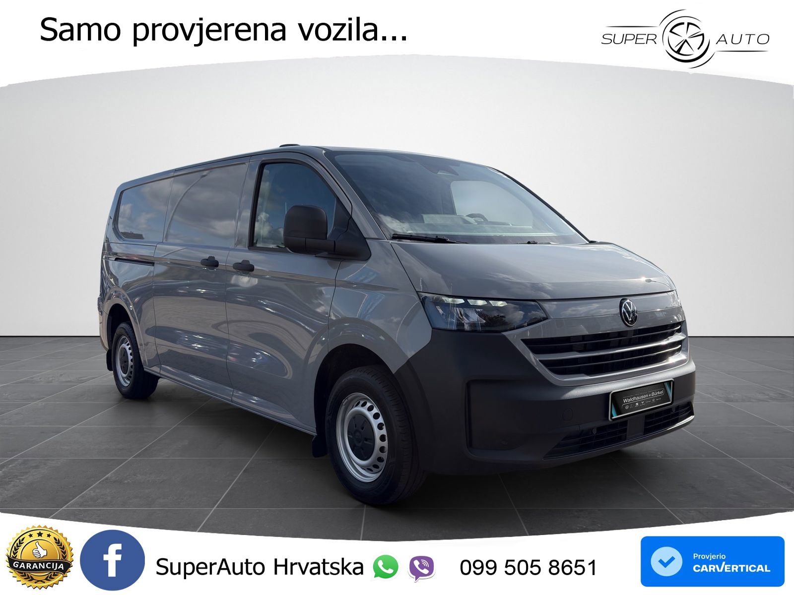 Volkswagen T7 TRANSPORTER KASTEN LANG AHK|LED|R-Kam.|SHZ 150 KS