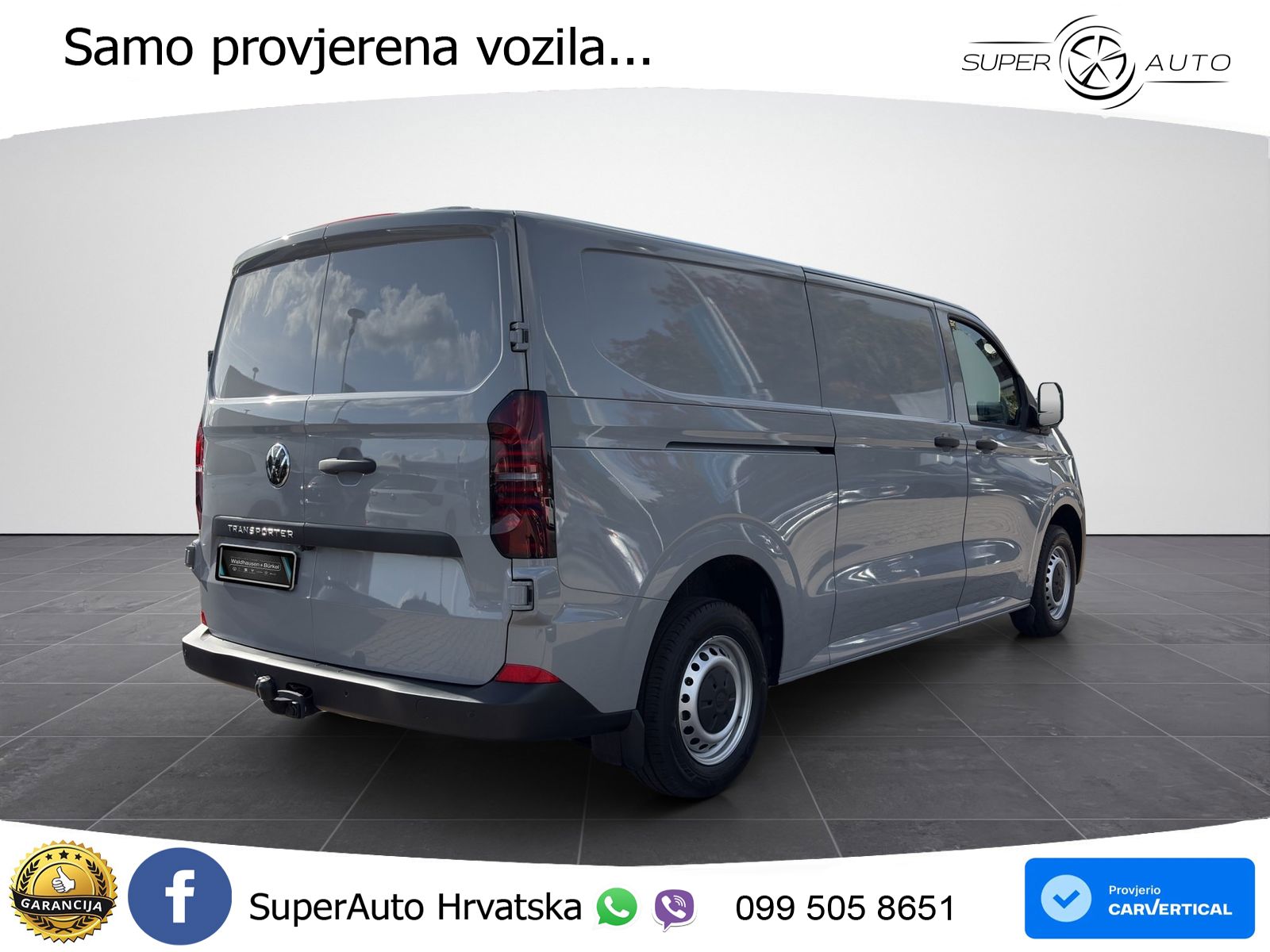 Volkswagen T7 TRANSPORTER KASTEN LANG AHK|LED|R-Kam.|SHZ 150 KS