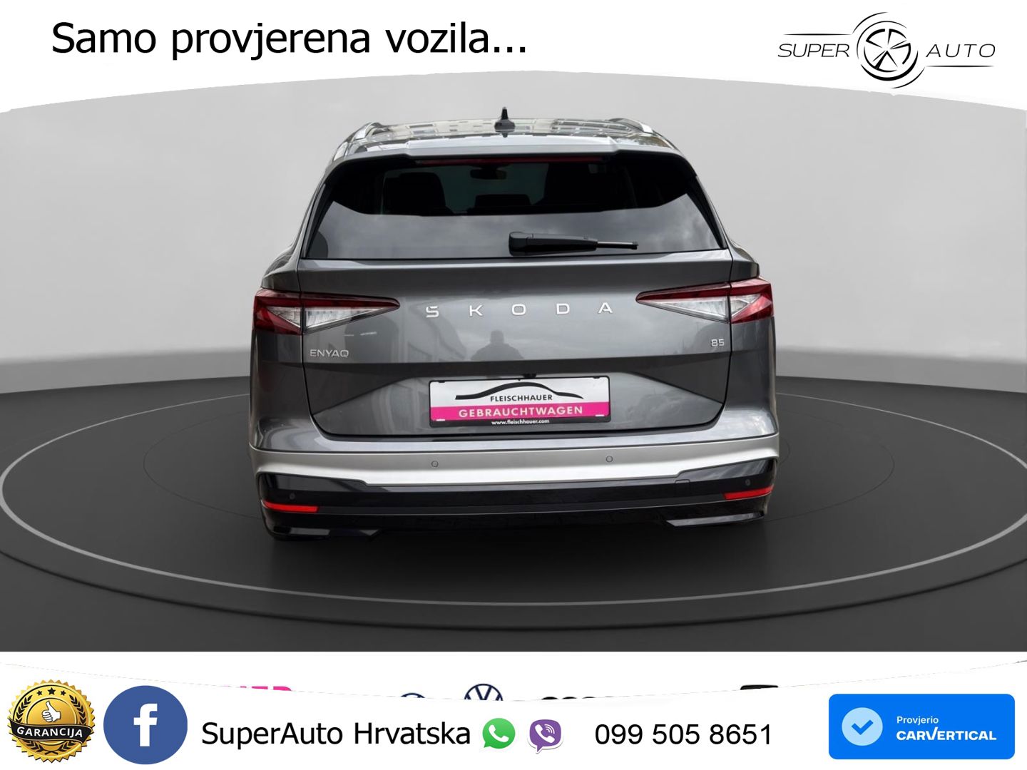 Škoda Enyaq iV 85 82 kWh (286 KS) LED+ACC