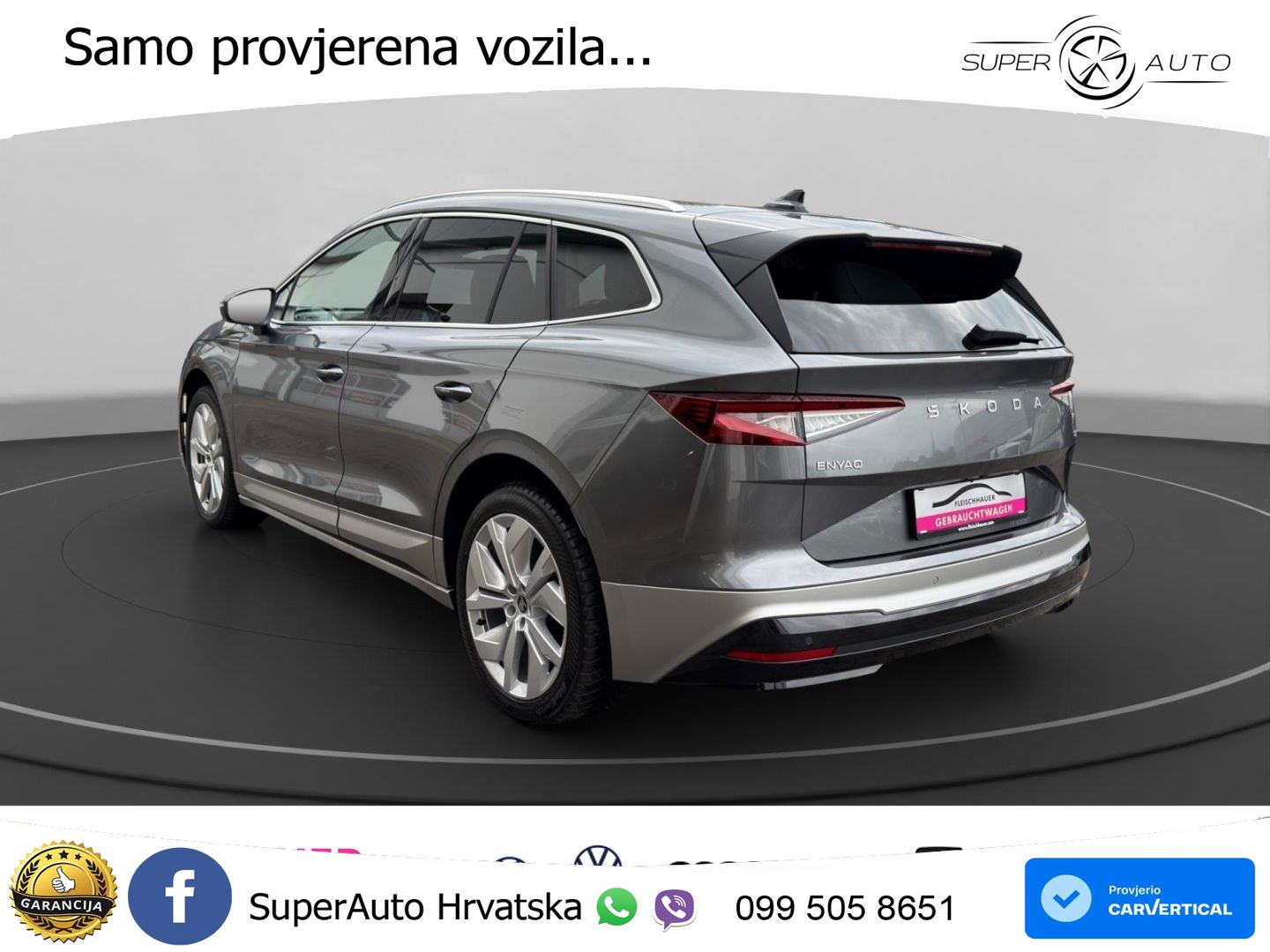 Škoda Enyaq iV 85 82 kWh (286 KS) LED+ACC