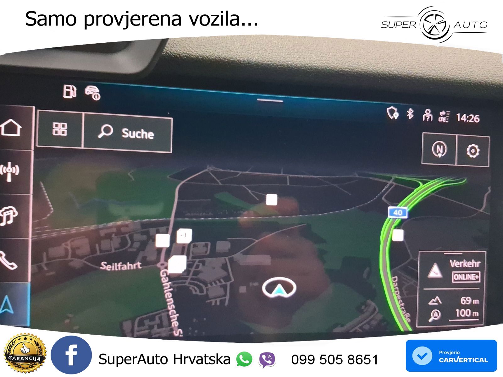 Audi A3 Sportback 30 TFSI (116 KS) LED+GR SJED+ACC