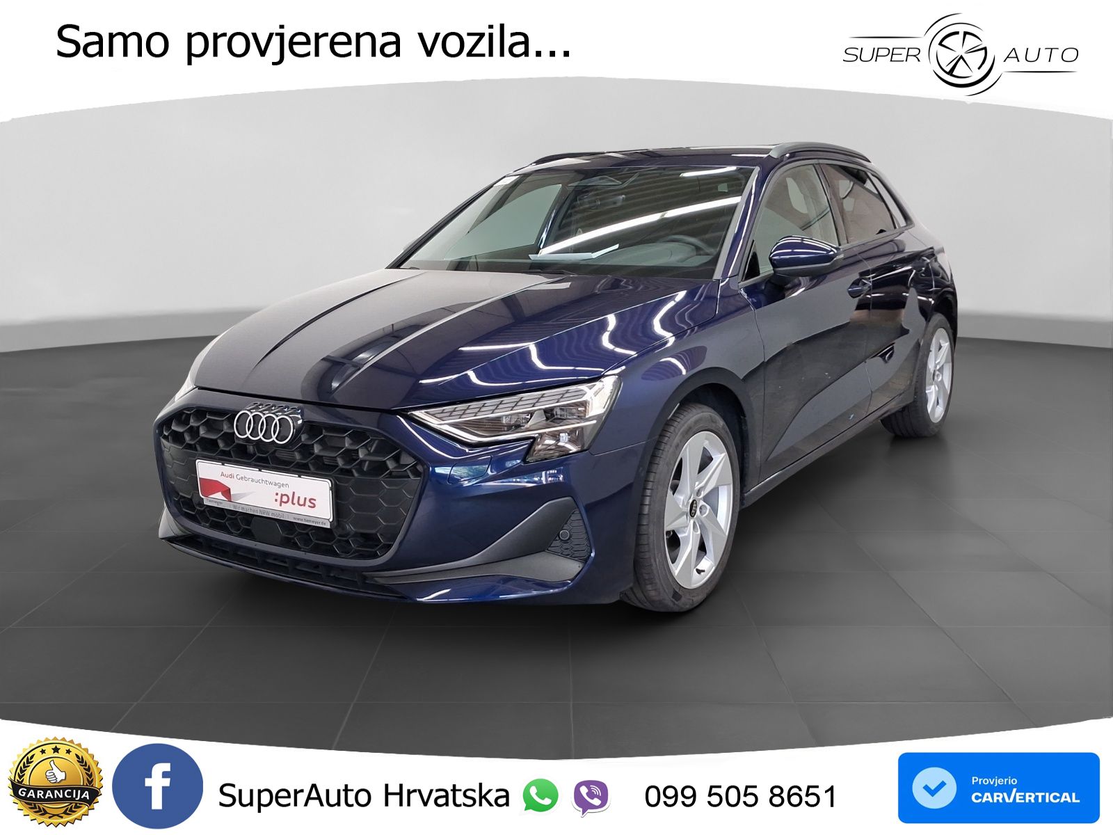 Audi A3 Sportback 30 TFSI (116 KS) LED+GR SJED+ACC