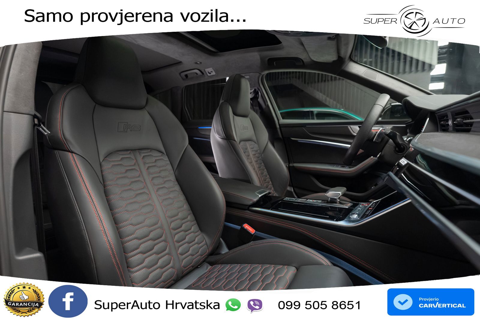 Audi RS6 Avant 4.0 TFSI V8 performance (630 KS)  quattro tiptronic LED+GR SJED+ACC