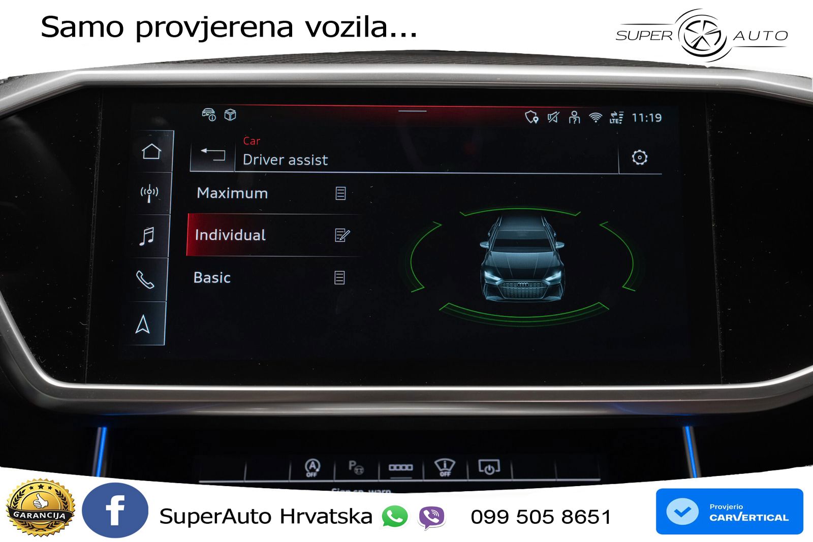 Audi RS6 Avant 4.0 TFSI V8 performance (630 KS)  quattro tiptronic LED+GR SJED+ACC