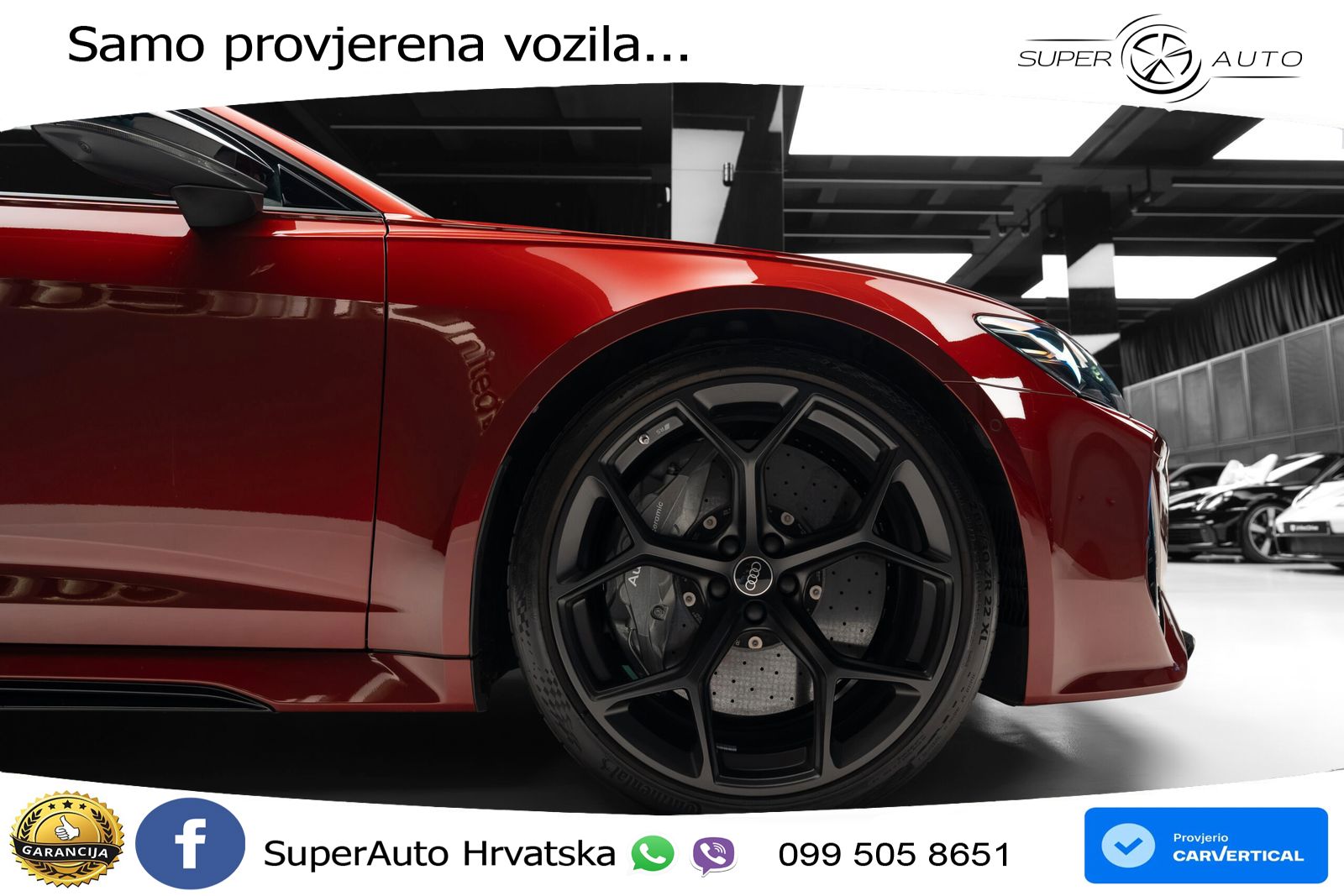 Audi RS6 Avant 4.0 TFSI V8 performance (630 KS)  quattro tiptronic LED+GR SJED+ACC