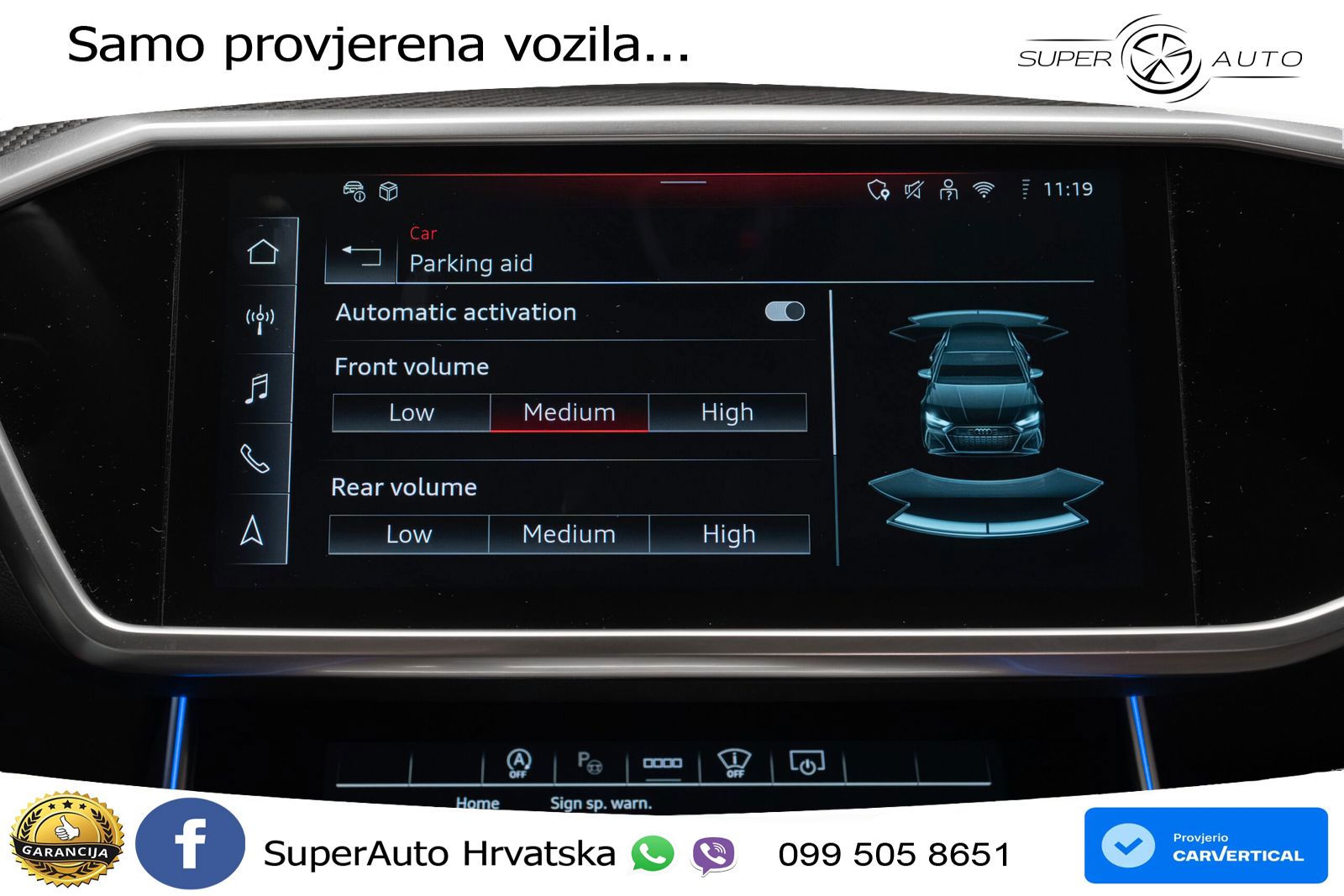 Audi RS6 Avant 4.0 TFSI V8 performance (630 KS)  quattro tiptronic LED+GR SJED+ACC