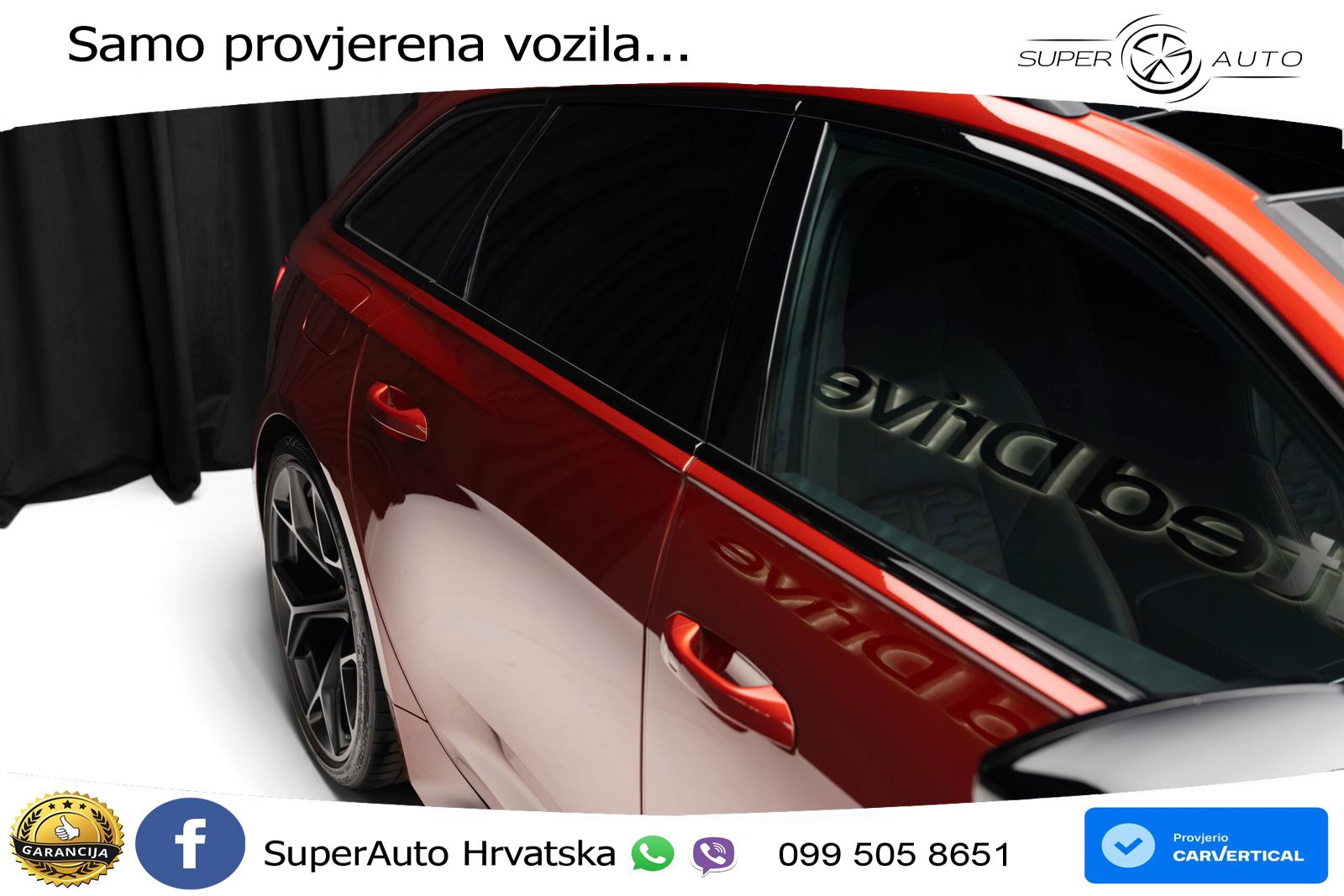 Audi RS6 Avant 4.0 TFSI V8 performance (630 KS)  quattro tiptronic LED+GR SJED+ACC