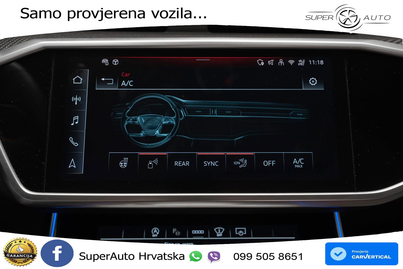 Audi RS6 Avant 4.0 TFSI V8 performance (630 KS)  quattro tiptronic LED+GR SJED+ACC