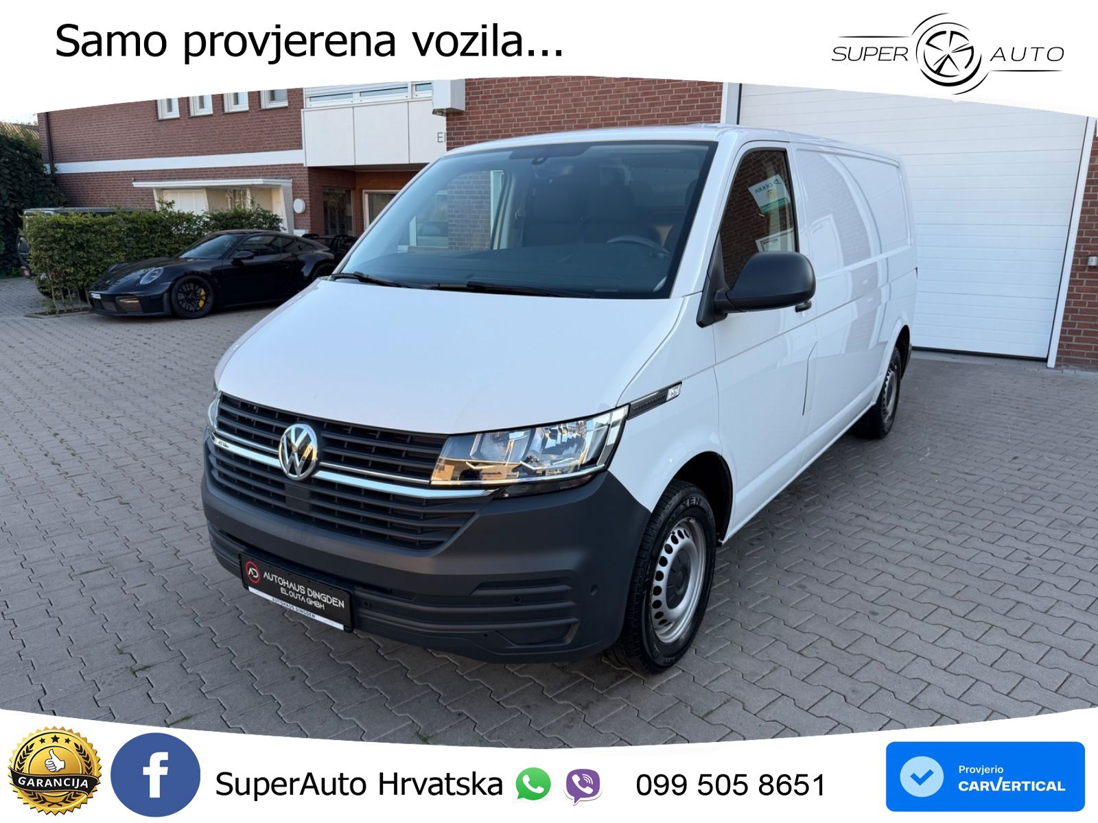 Volkswagen T6.1 Transporter Kasten 2.0 TDI Lang 110 KS