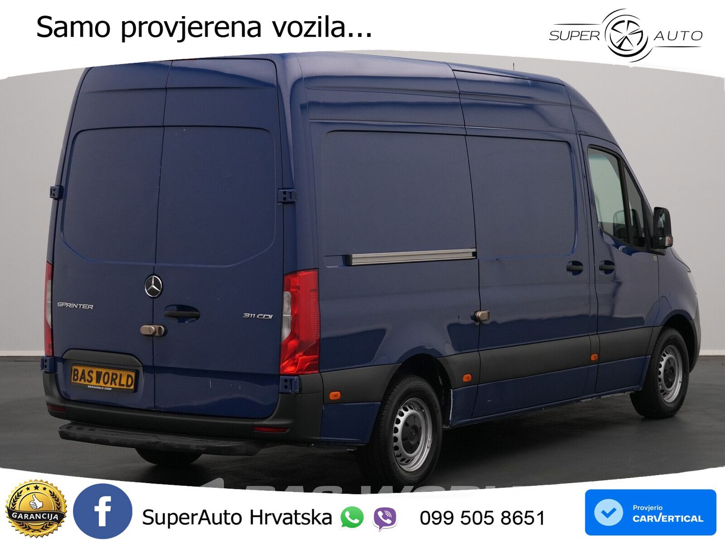 Mercedes-Benz Sprinter 311 CDI Mercedes Sprinter L2H2 Airco MB 114 KS
