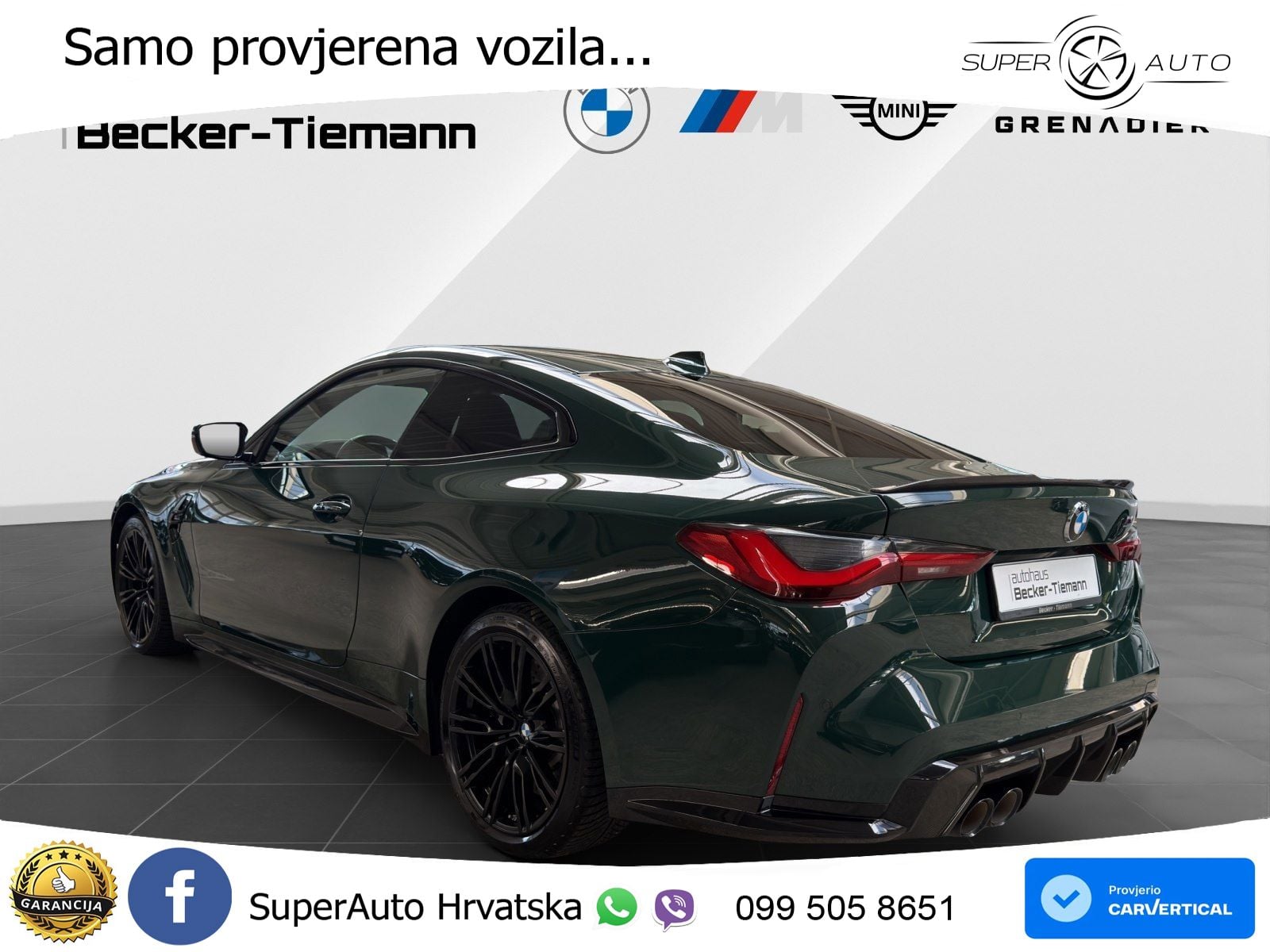 BMW M4 Competition 3.0 (510 KS) xDrive Steptronic LED+GR SJED+ACC
