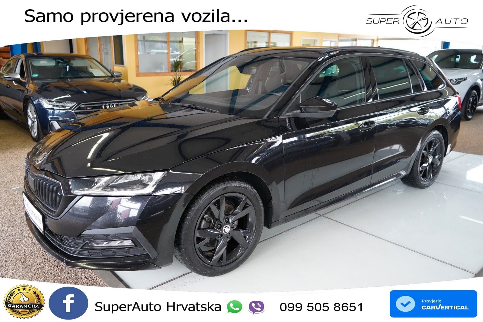 Škoda Octavia Combi 2.0 TDI (150 KS) DSG SportLine