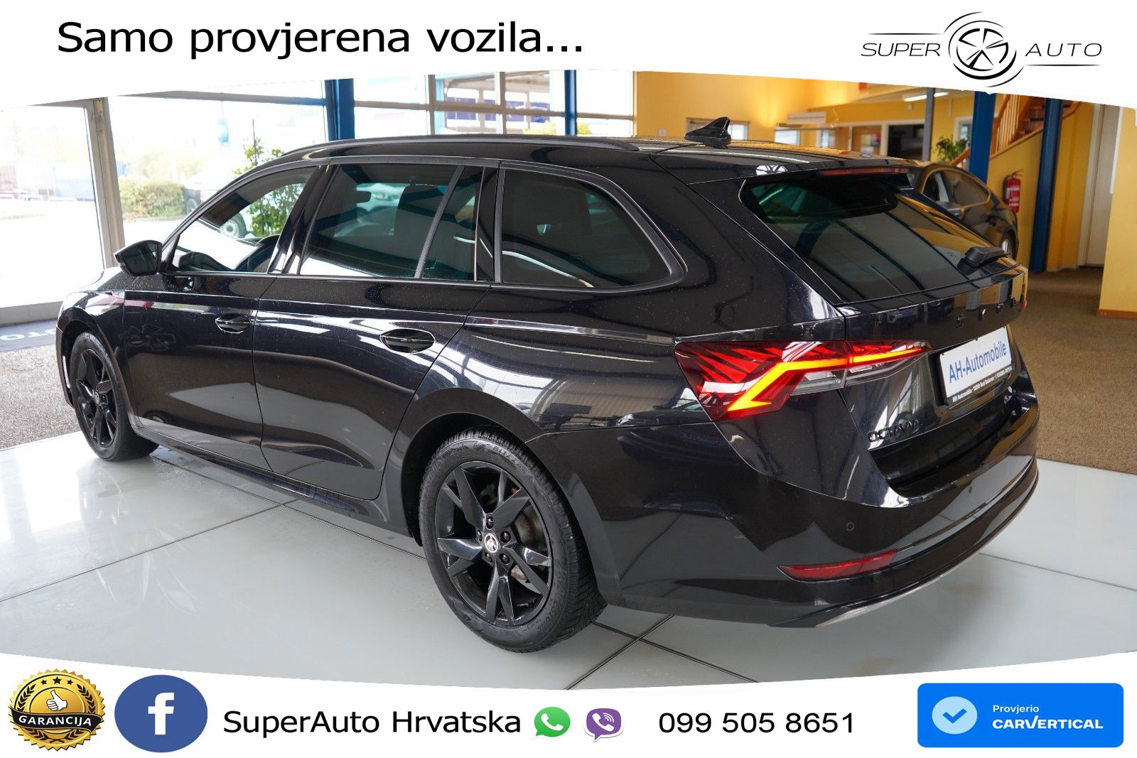 Škoda Octavia Combi 2.0 TDI (150 KS) DSG SportLine