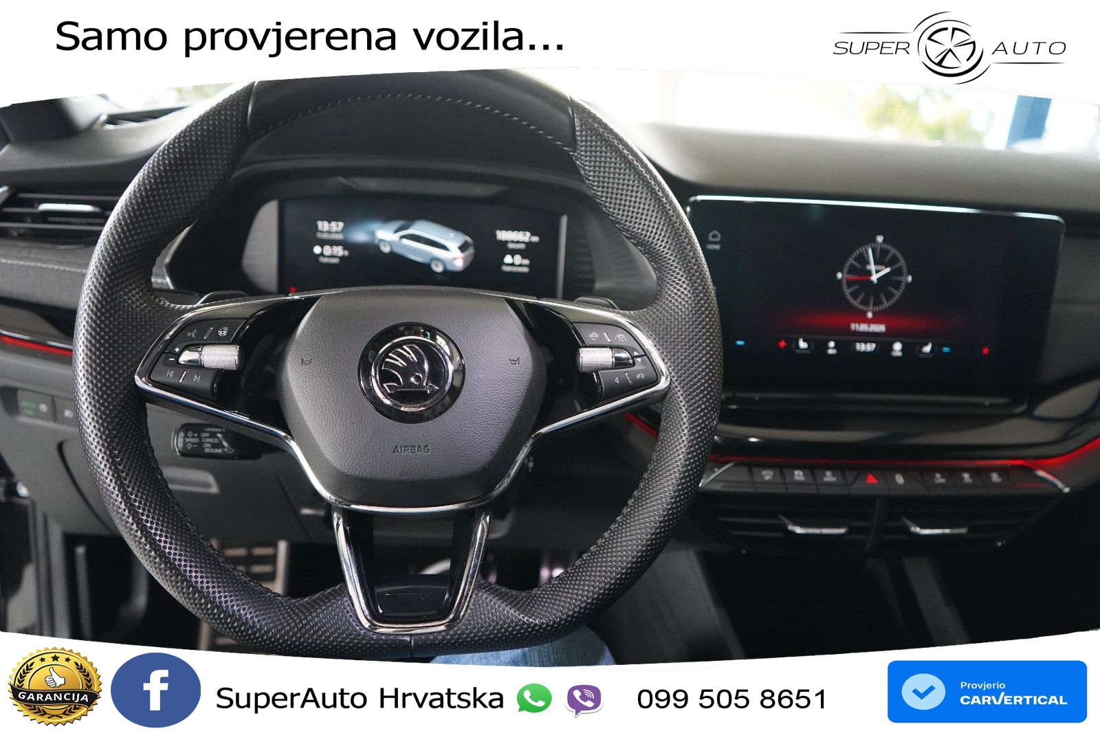Škoda Octavia Combi 2.0 TDI (150 KS) DSG SportLine