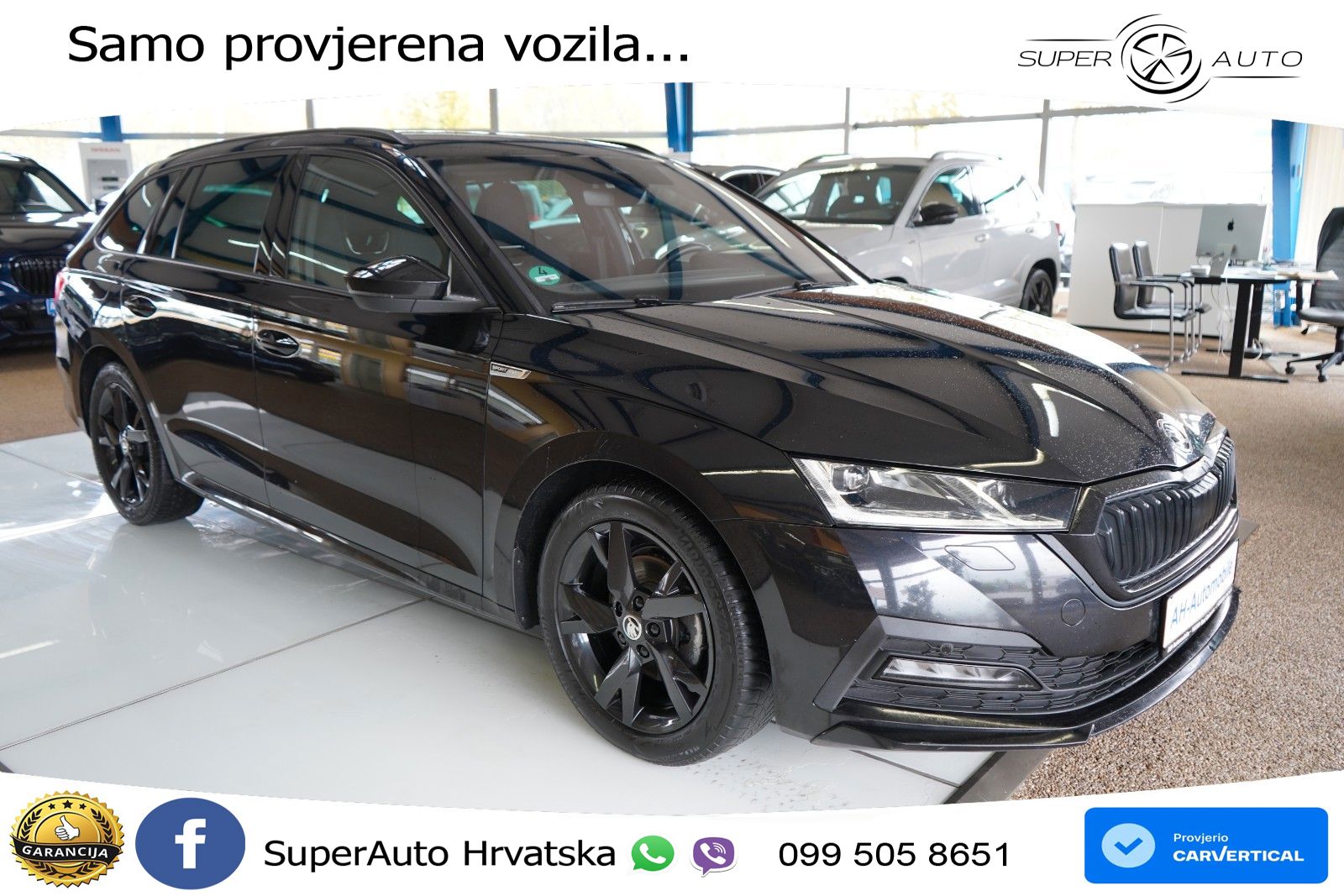 Škoda Octavia Combi 2.0 TDI (150 KS) DSG SportLine
