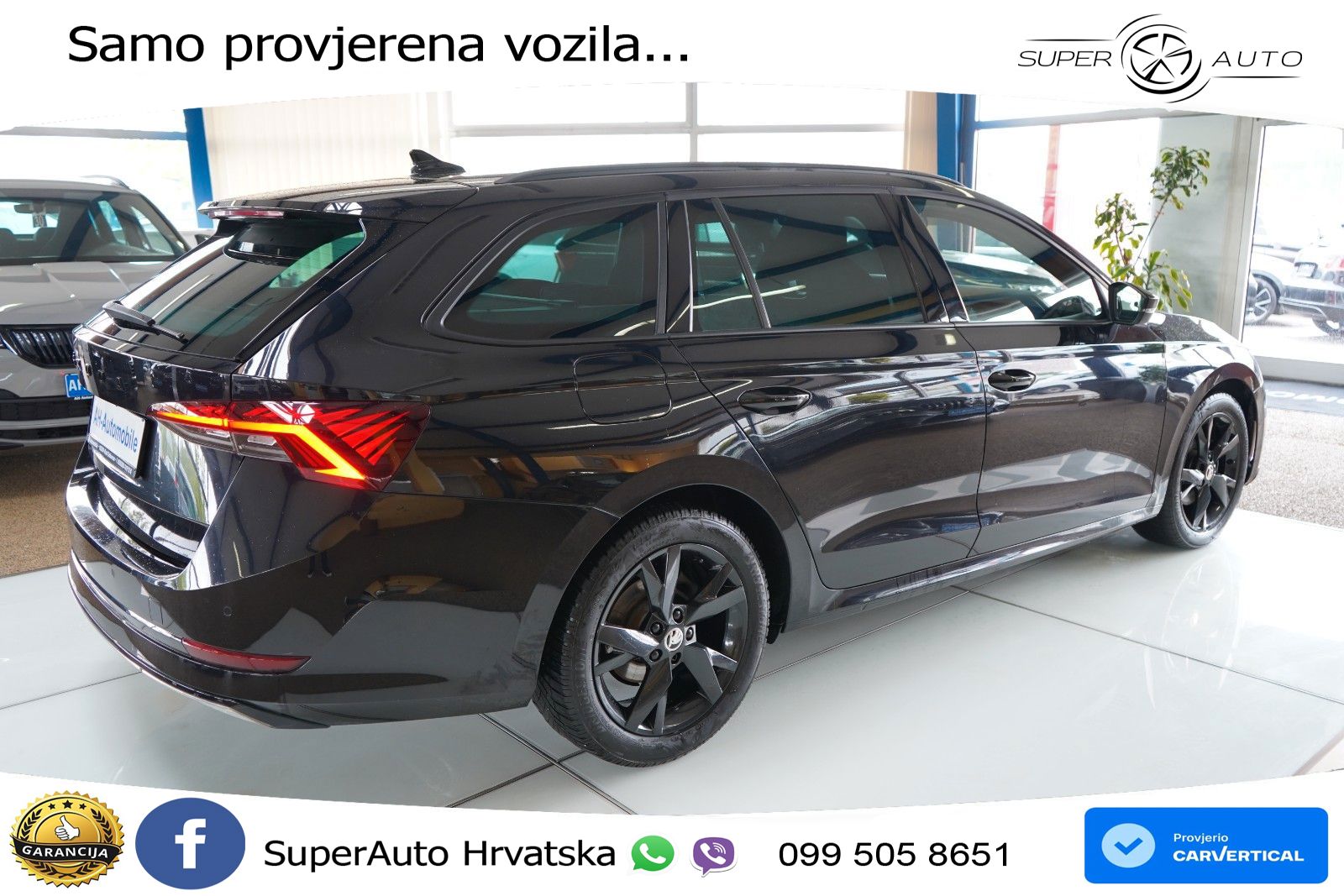 Škoda Octavia Combi 2.0 TDI (150 KS) DSG SportLine