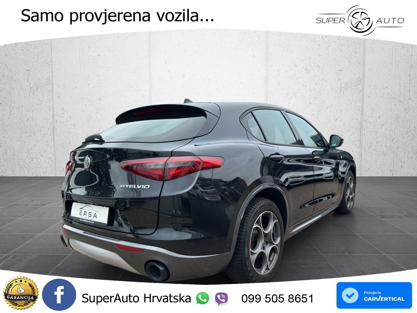 Alfa Romeo Stelvio 2.0 Turbo (280 KS) Q4 Automatic LED+GR SJED+ACC