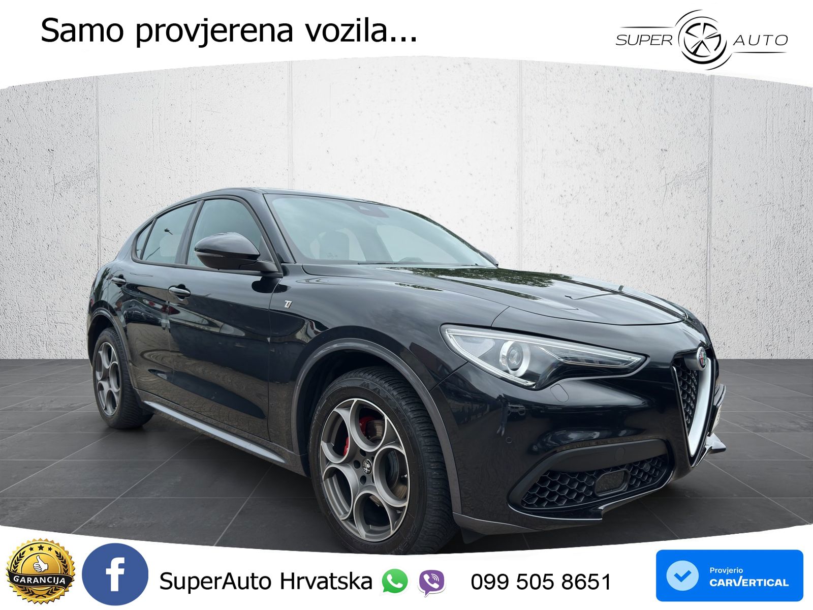 Alfa Romeo Stelvio 2.0 Turbo (280 KS) Q4 Automatic LED+GR SJED+ACC