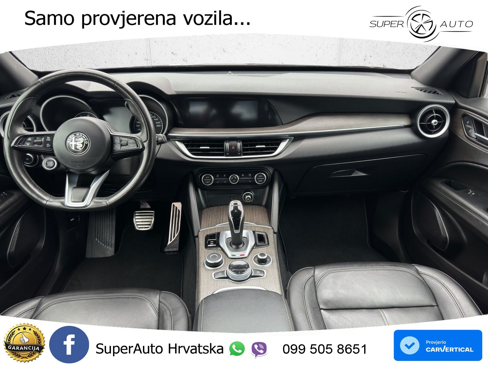 Alfa Romeo Stelvio 2.0 Turbo (280 KS) Q4 Automatic LED+GR SJED+ACC