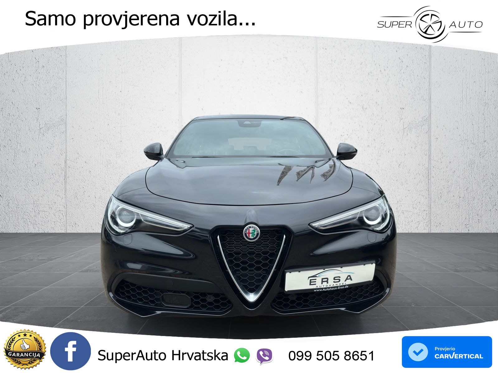 Alfa Romeo Stelvio 2.0 Turbo (280 KS) Q4 Automatic LED+GR SJED+ACC