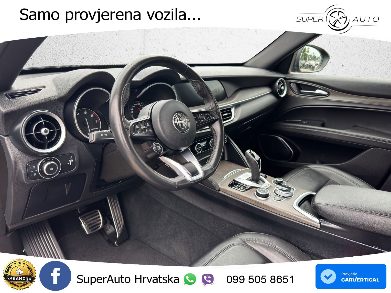 Alfa Romeo Stelvio 2.0 Turbo (280 KS) Q4 Automatic LED+GR SJED+ACC