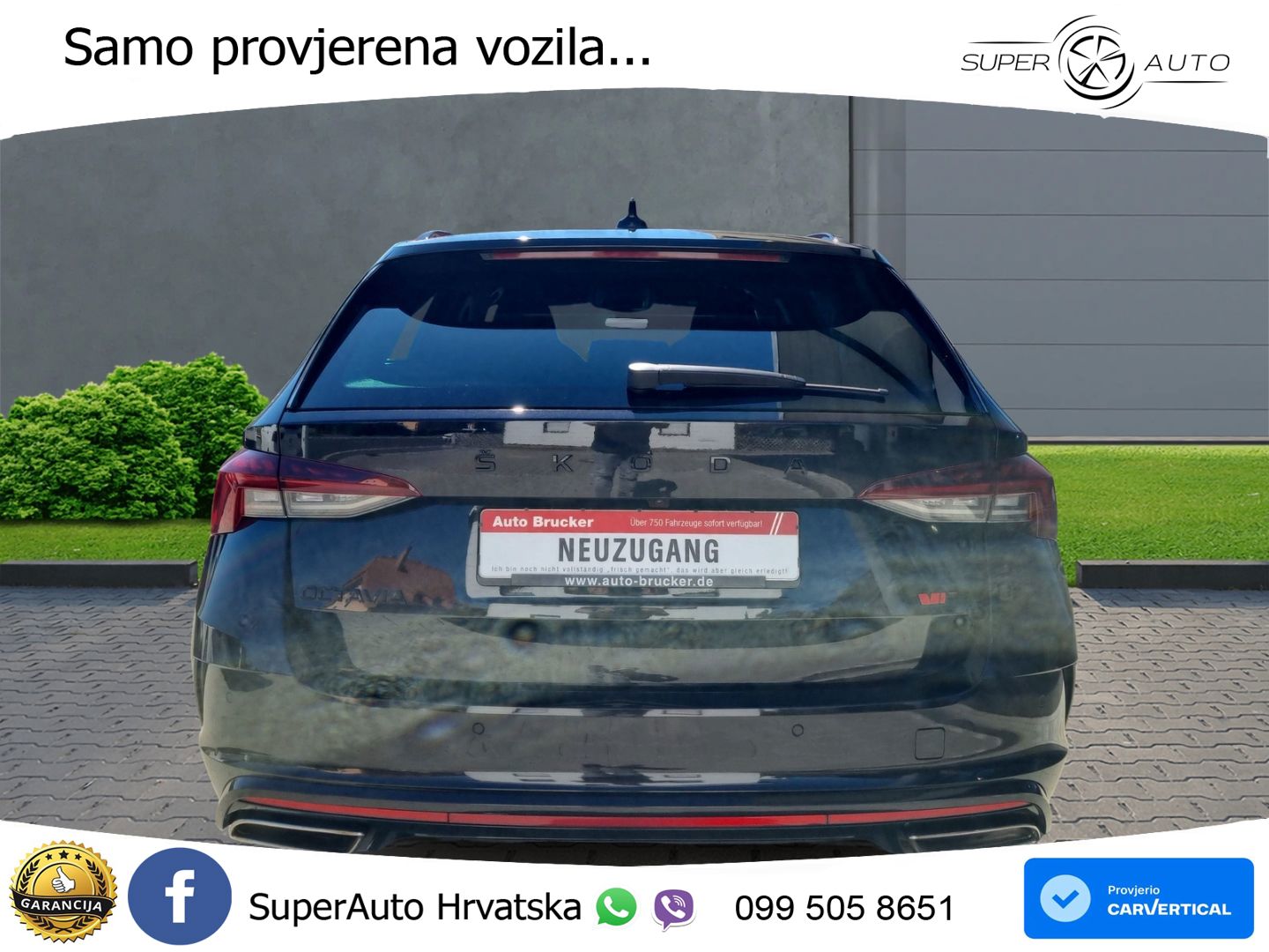 Škoda Octavia Combi RS 2.0 TDI (200 KS) 4x4 DSG LED+GR SJED+ACC