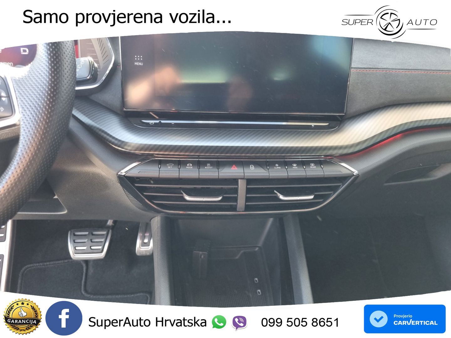 Škoda Octavia Combi RS 2.0 TDI (200 KS) 4x4 DSG LED+GR SJED+ACC
