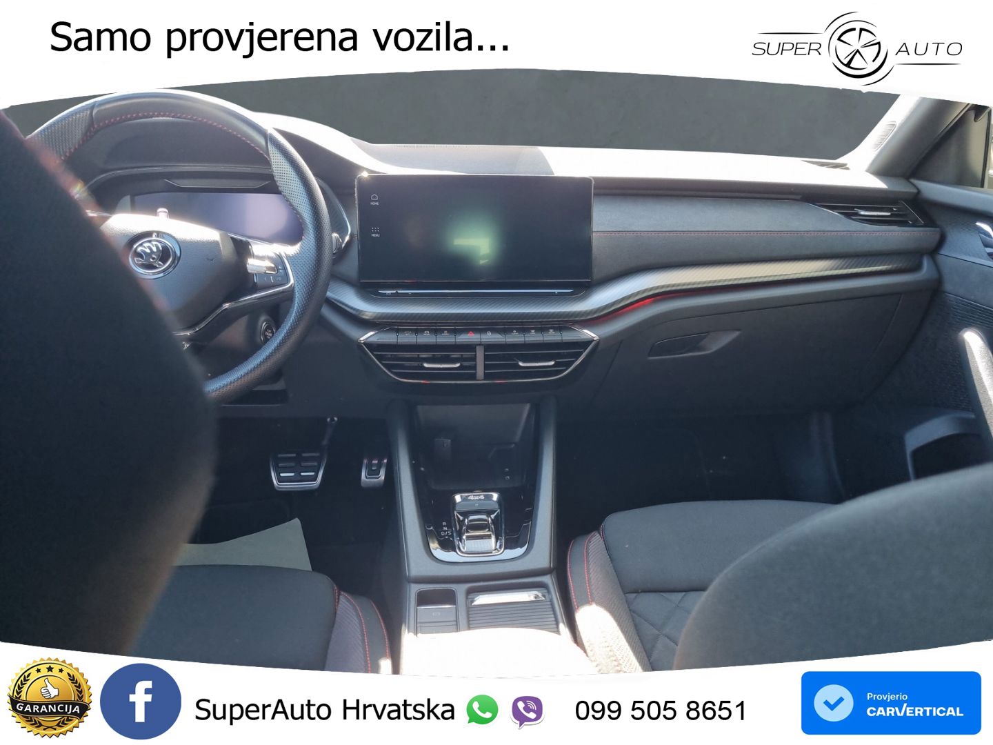 Škoda Octavia Combi RS 2.0 TDI (200 KS) 4x4 DSG LED+GR SJED+ACC