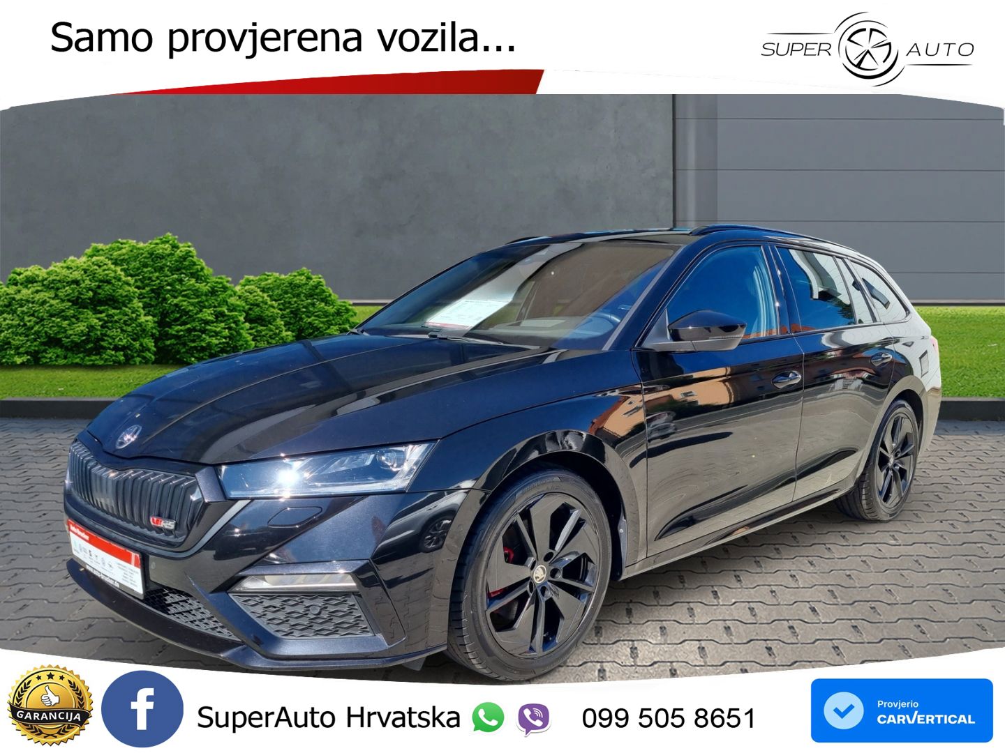 Škoda Octavia Combi RS 2.0 TDI (200 KS) 4x4 DSG LED+GR SJED+ACC