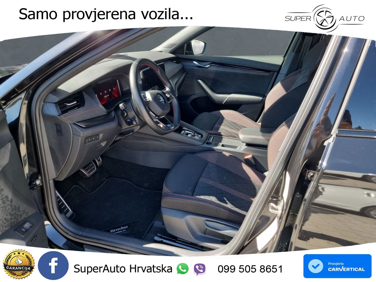 Škoda Octavia Combi RS 2.0 TDI (200 KS) 4x4 DSG LED+GR SJED+ACC