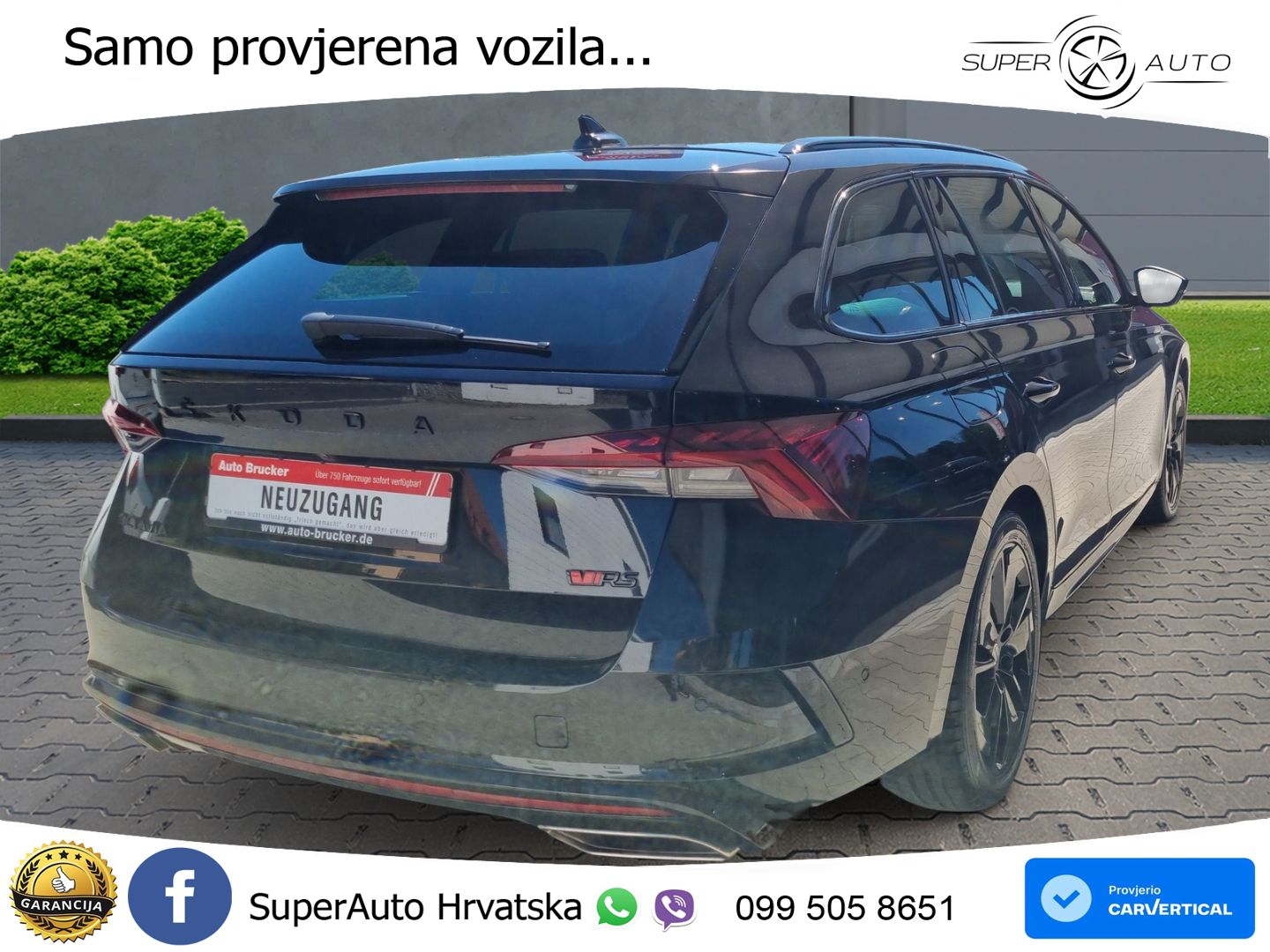 Škoda Octavia Combi RS 2.0 TDI (200 KS) 4x4 DSG LED+GR SJED+ACC