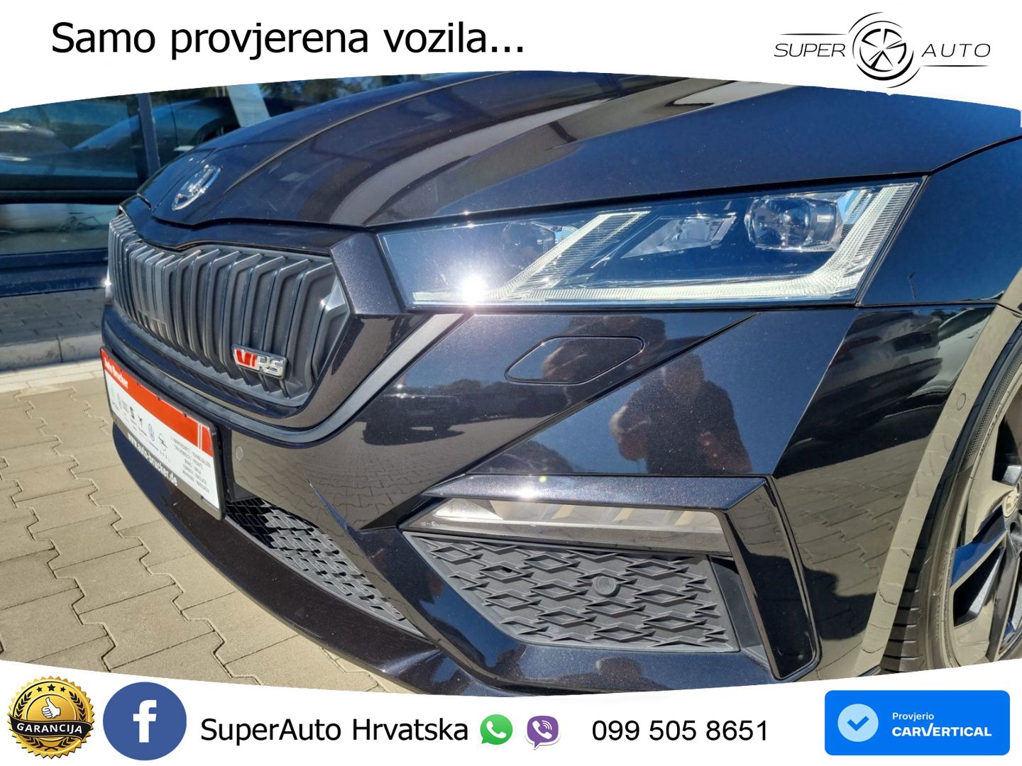 Škoda Octavia Combi RS 2.0 TDI (200 KS) 4x4 DSG LED+GR SJED+ACC