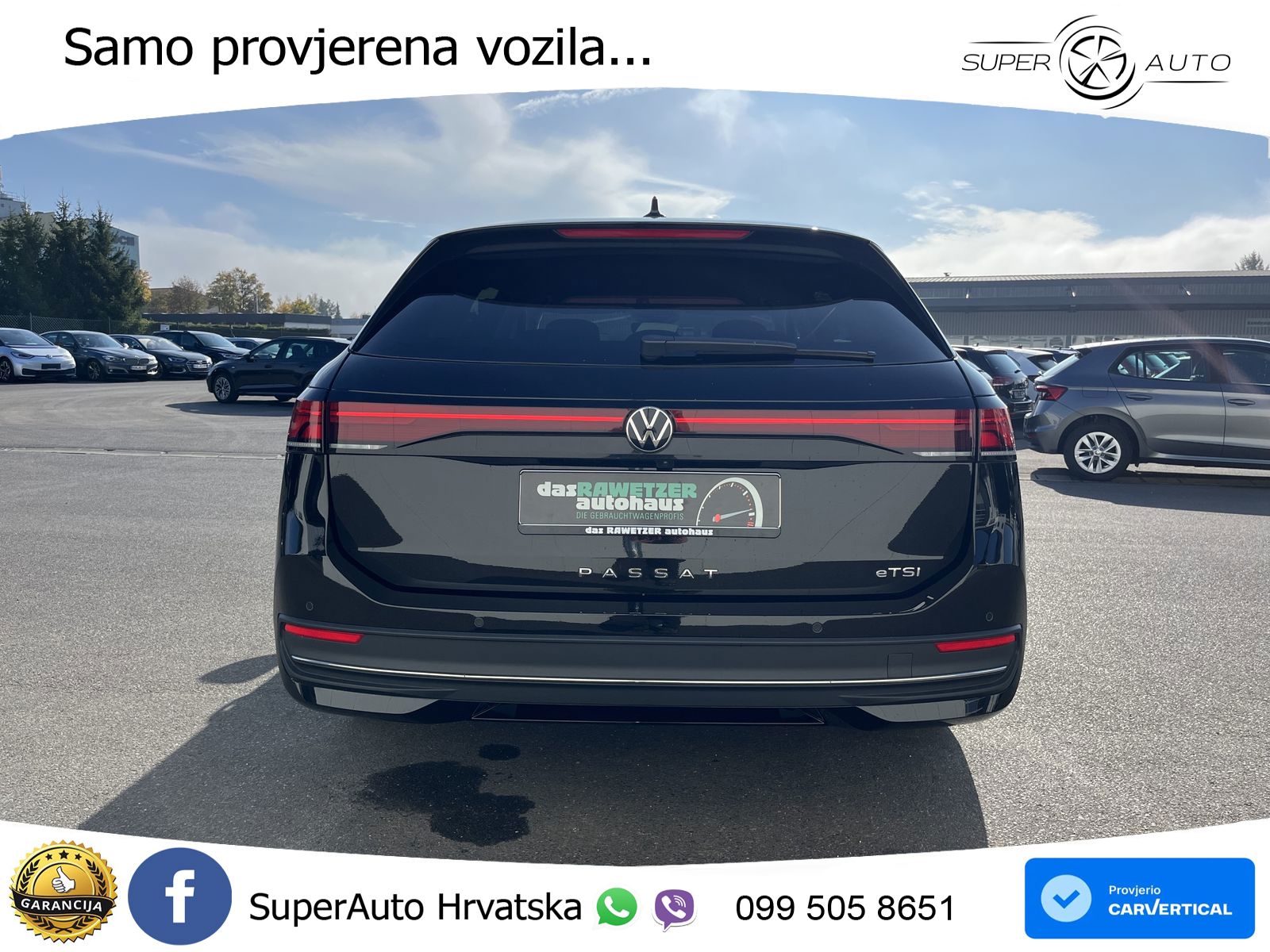 Volkswagen Passat Variant 1.5 eTSI (150 KS) DSG Business LED+GR SJED+ACC