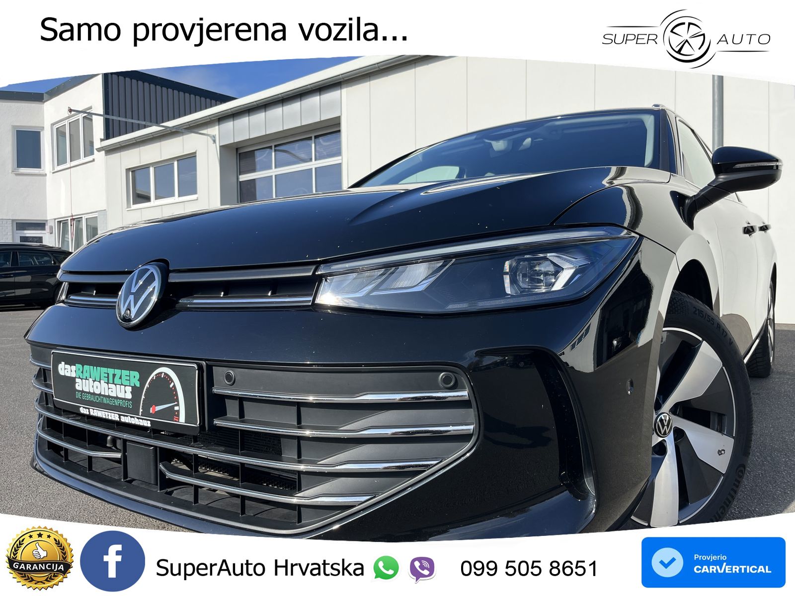 Volkswagen Passat Variant 1.5 eTSI (150 KS) DSG Business LED+GR SJED+ACC