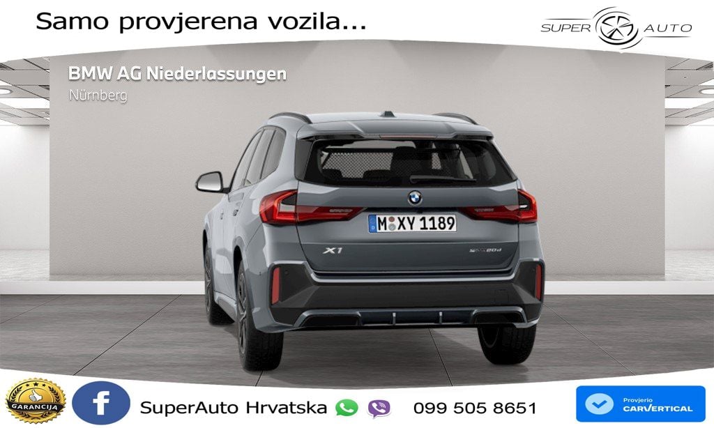 BMW X1 18d (150 KS) sDrive Steptronic M Sport LED+GR SJED+ACC