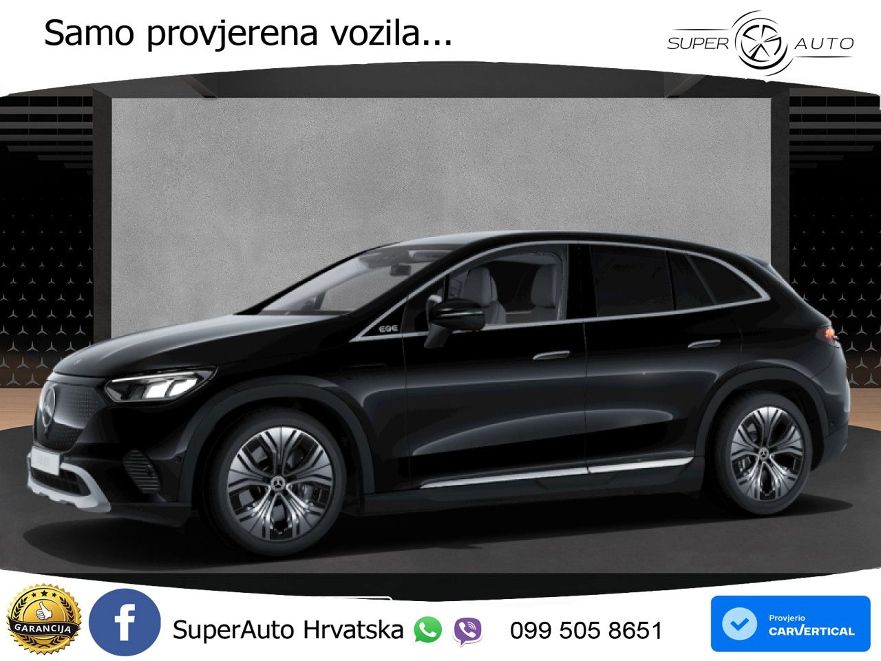 Mercedes EQE SUV 300 100 kWh (265 KS) LED+GR SJED+ACC