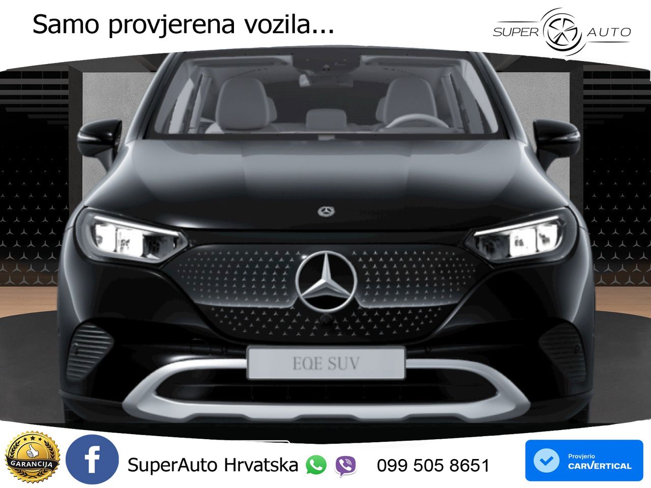 Mercedes EQE SUV 300 100 kWh (265 KS) LED+GR SJED+ACC