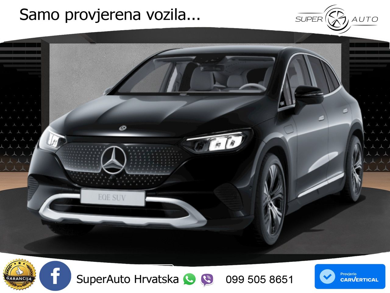 Mercedes EQE SUV 300 100 kWh (265 KS) LED+GR SJED+ACC