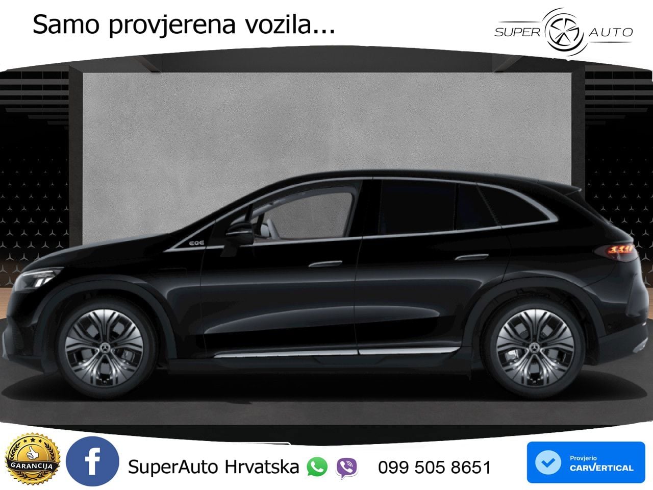 Mercedes EQE SUV 300 100 kWh (265 KS) LED+GR SJED+ACC