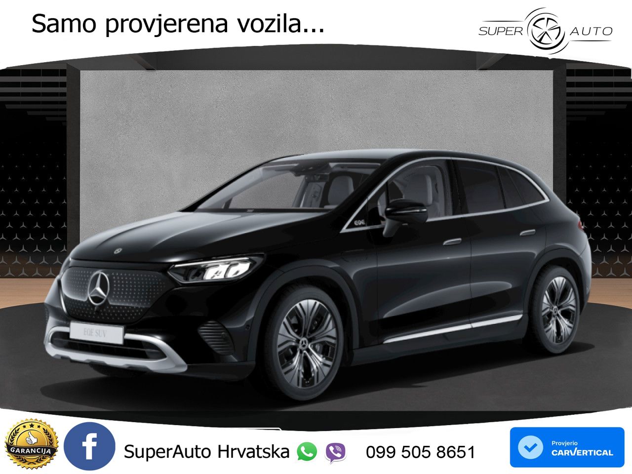 Mercedes EQE SUV 300 100 kWh (265 KS) LED+GR SJED+ACC