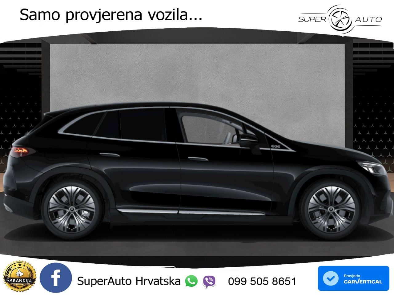 Mercedes EQE SUV 300 100 kWh (265 KS) LED+GR SJED+ACC