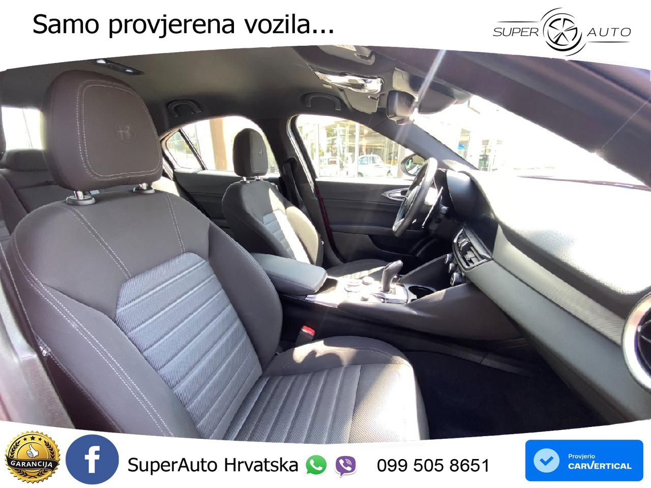 Alfa Romeo Giulia 2.0 Turbo (280 KS) Q4 Automatic LED+ACC