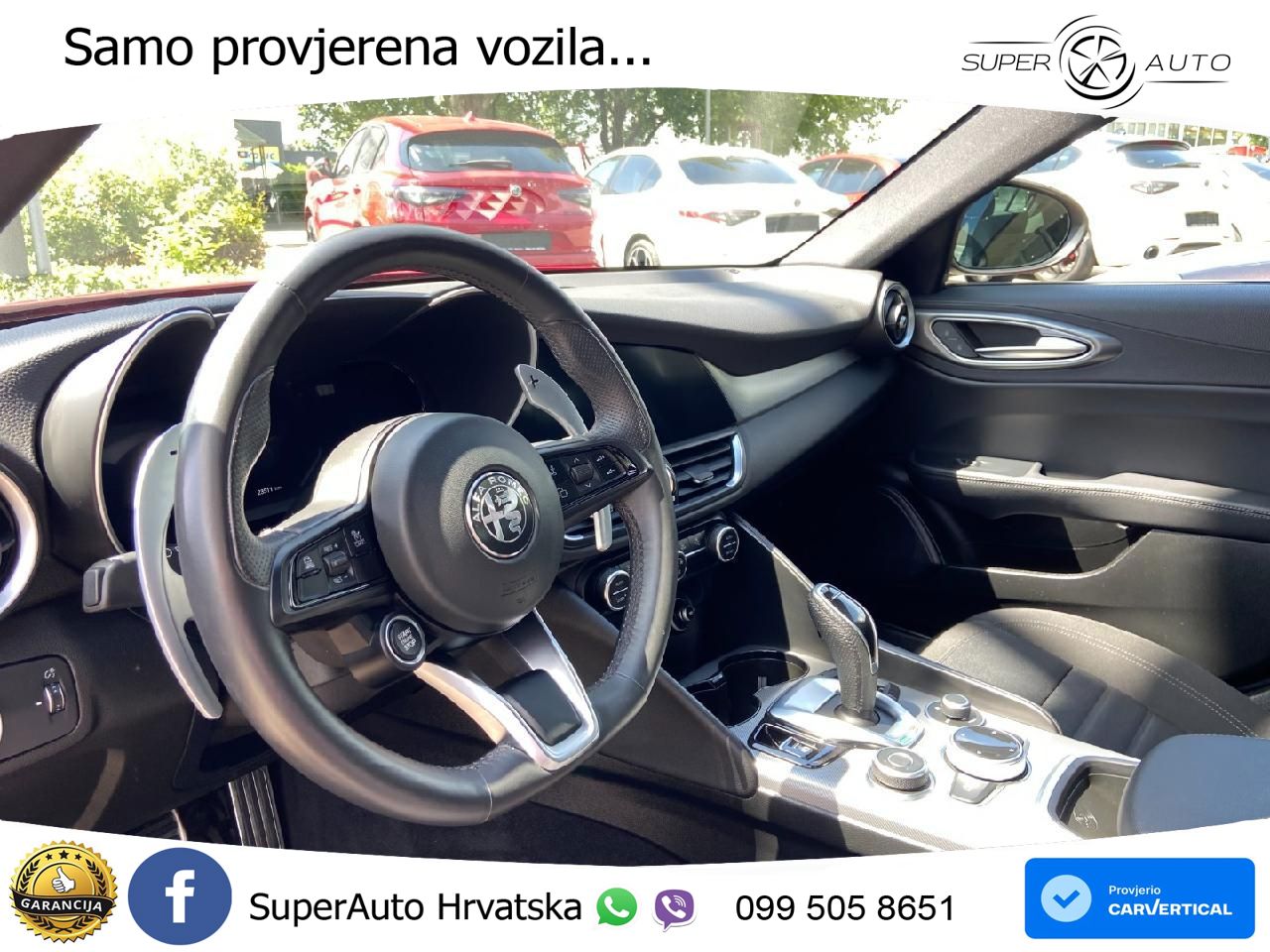 Alfa Romeo Giulia 2.0 Turbo (280 KS) Q4 Automatic LED+ACC