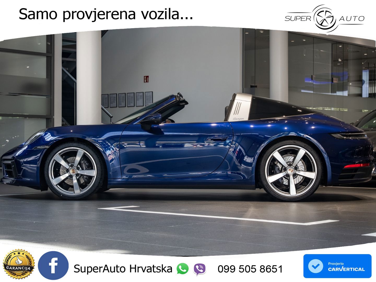 Porsche 911 Targa 4 3.0 (385 KS) PDK LED+GR SJED+ACC