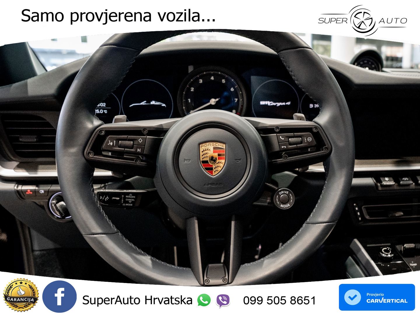 Porsche 911 Targa 4 3.0 (385 KS) PDK LED+GR SJED+ACC