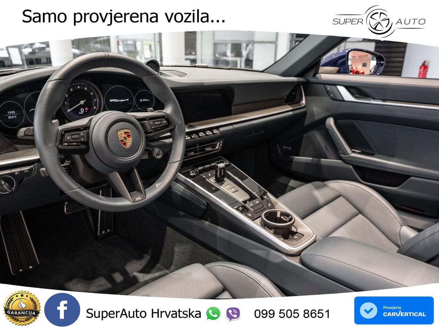 Porsche 911 Targa 4 3.0 (385 KS) PDK LED+GR SJED+ACC